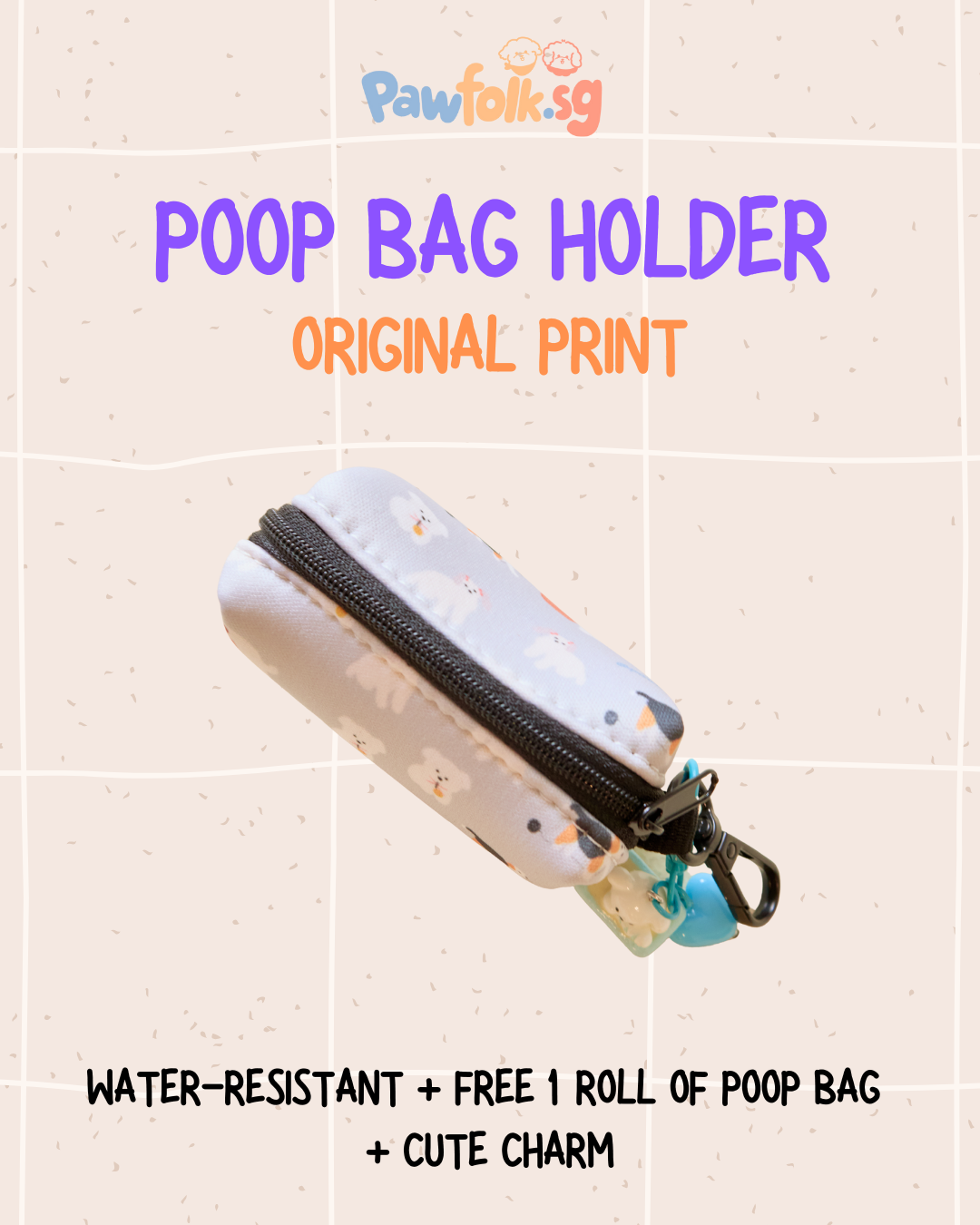 Multi Pup Poop Bag Holder - Style 001