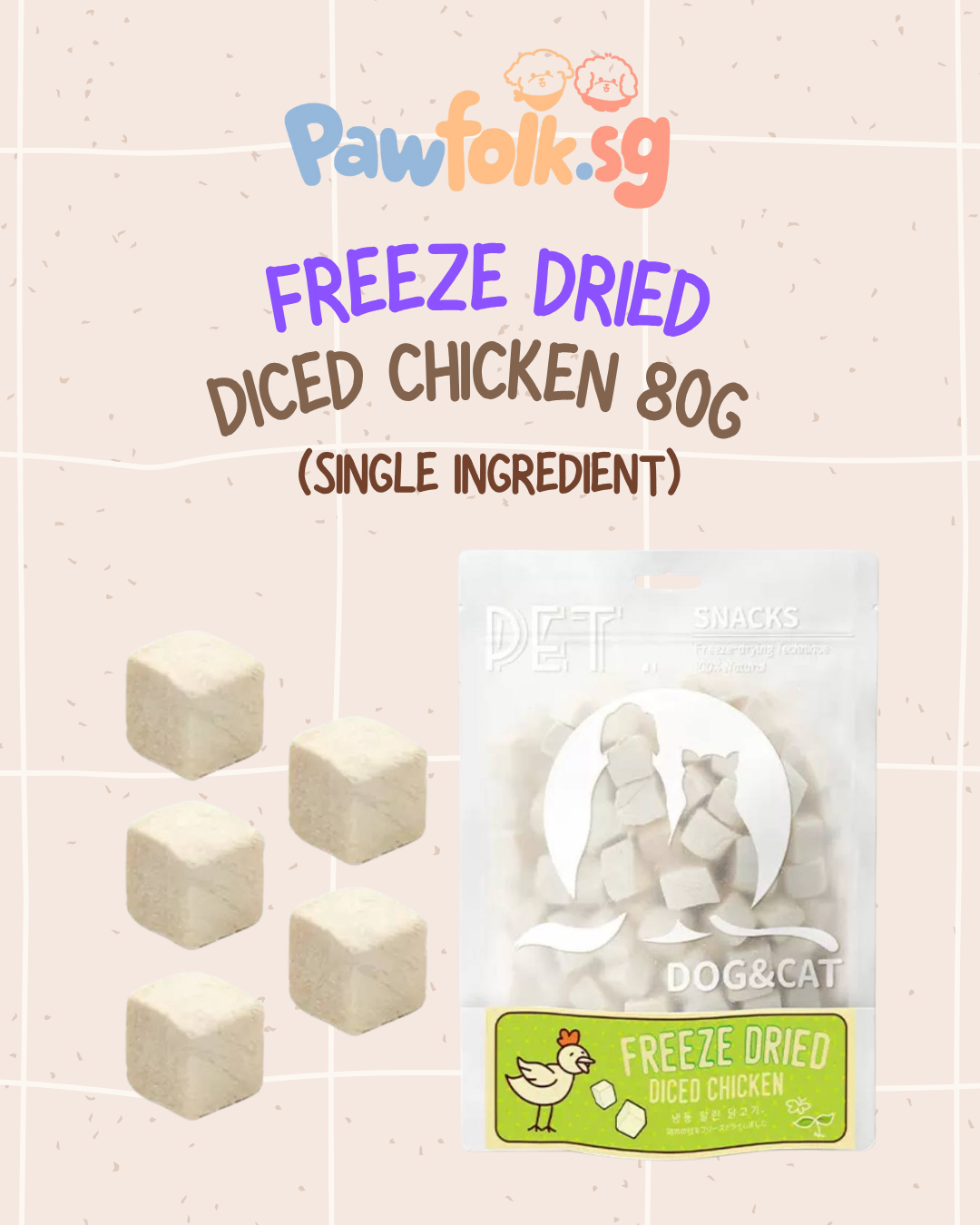 Freeze Dried Pet Food Pet Chew Pet Treats Dog Food Cat Food