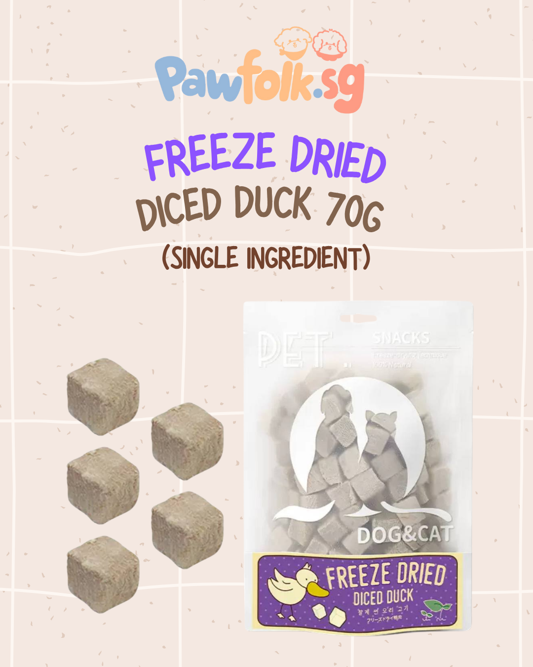 Freeze Dried Pet Food Pet Chew Pet Treats Dog Food Cat Food