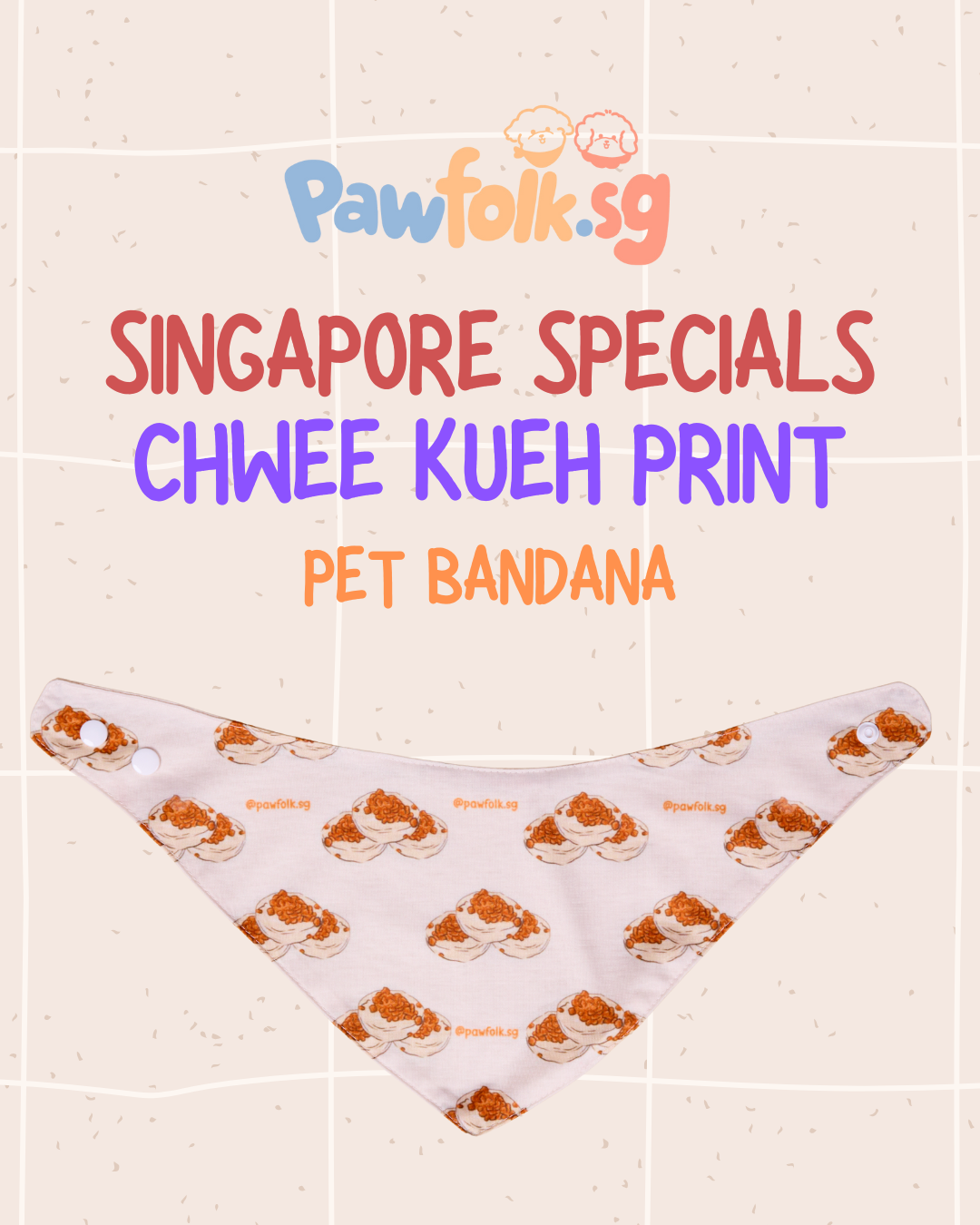 Singapore Food Special: Chwee Kueh Pet Bandana Style - 005