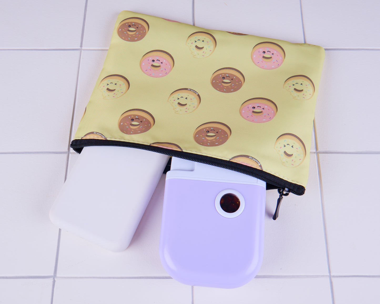 Doughnut Essential Zip Pouch - Style 006