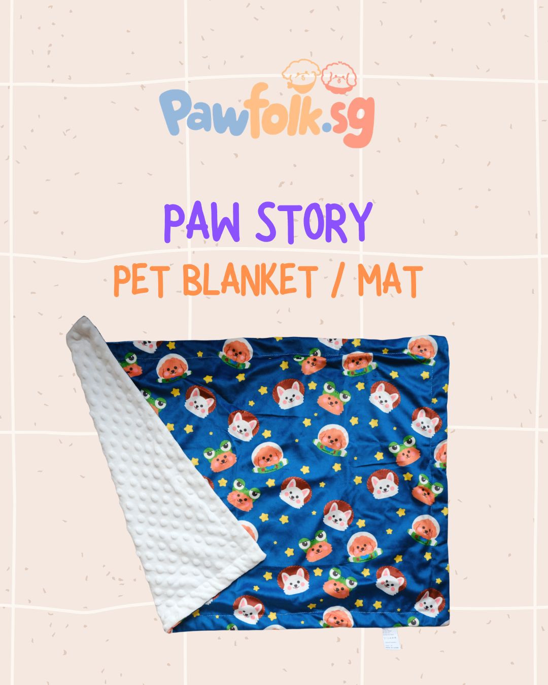 Paw story Pet Blanket Style - 036