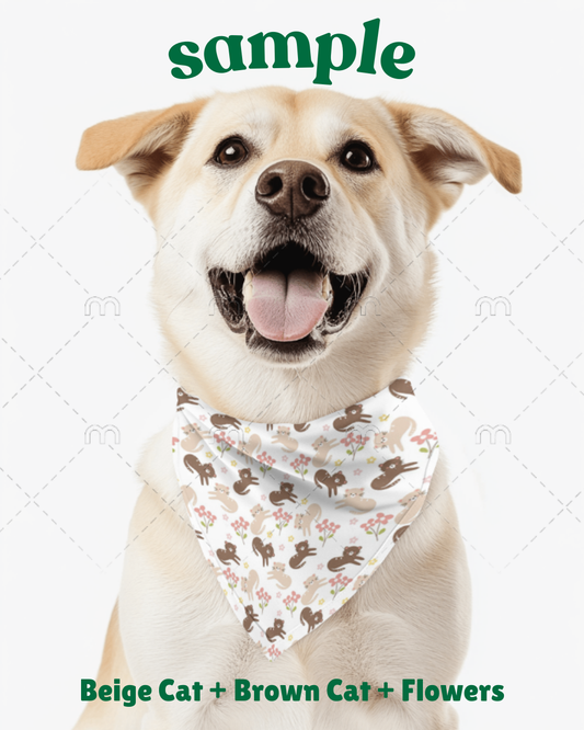 Customizable Pet Bandana for Barkday party goodie bags MOQ from 15 pieces